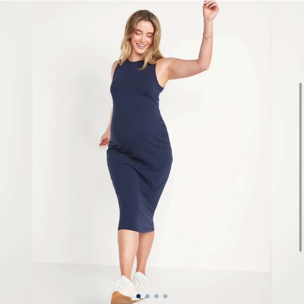 Old Navy Maternity Jersey Knit Sleeveless Bodycon Dress